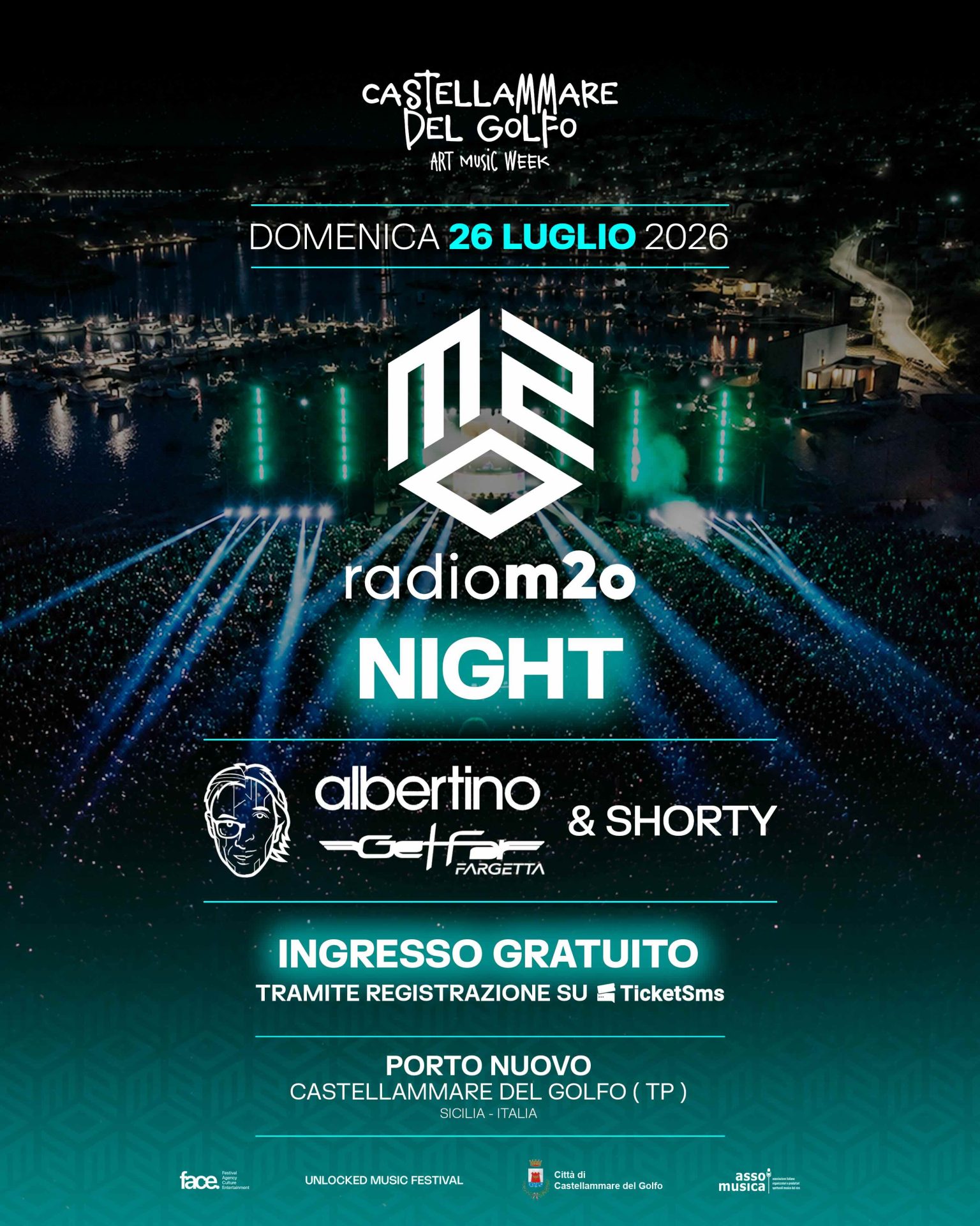 Locandina Day 2 — M2O Night, 26 luglio 2026